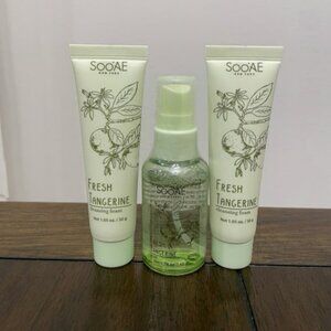 SooAE Fresh Tangerine Cleansing Foam & Facial Mist Minis